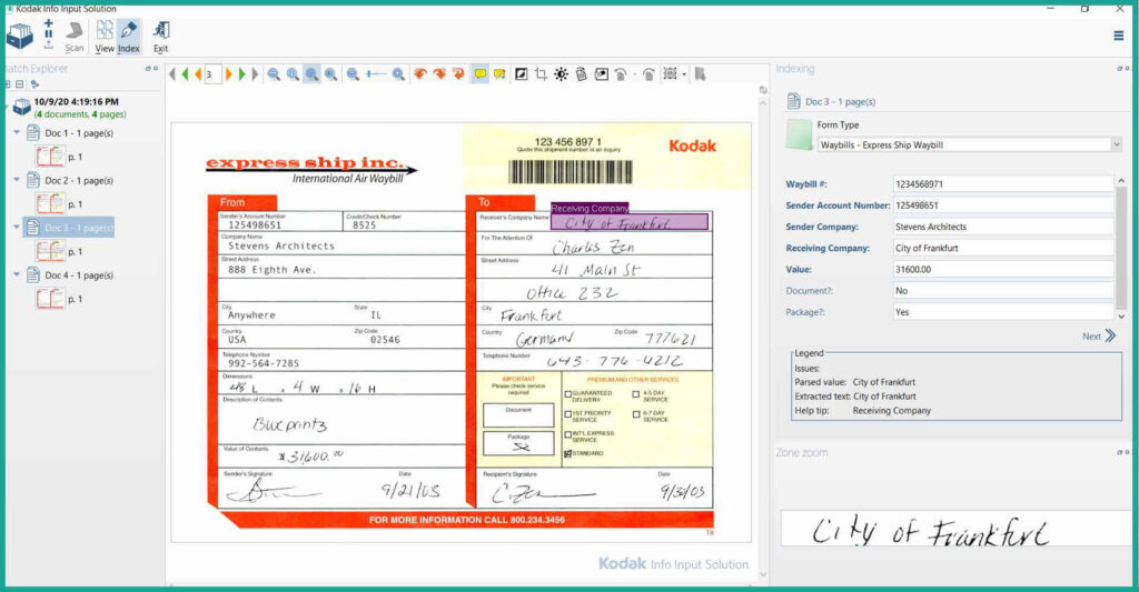 Handschriftenerkennung 